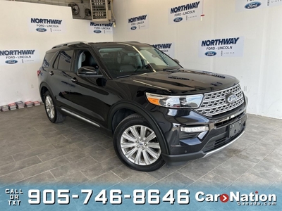 Used 2021 Ford Explorer LIMITED HYBRID 4X4 LEATHER PANO ROOF NAV for Sale in Brantford, Ontario