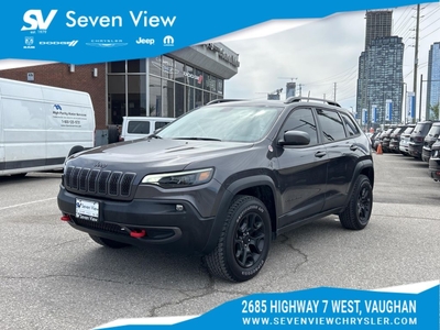 Used 2021 Jeep Cherokee Trailhawk Elite 4x4 NAVI/FULL SUNROOF for Sale in Concord, Ontario