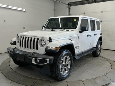 Used 2022 Jeep Wrangler Unlimited SAHARA HTD LEATHER NAV HARD-TOP REMOTE START for Sale in Ottawa, Ontario