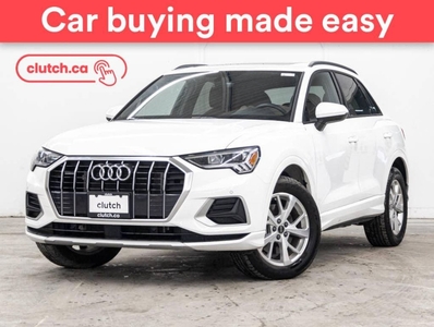 Used 2023 Audi Q3 Komfort AWD w/ Apple CarPlay & Android Auto, Rearview Cam, Bluetooth for Sale in Toronto, Ontario