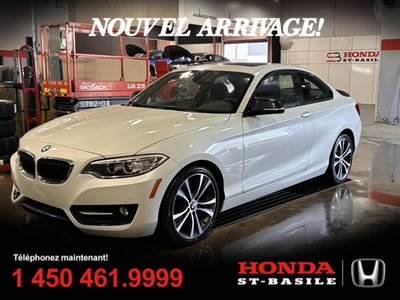 Used BMW 2 Series 2015 for sale in st-basile-le-grand, Quebec