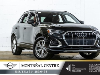 Used Audi Q3 2021 for sale in Montreal, Quebec