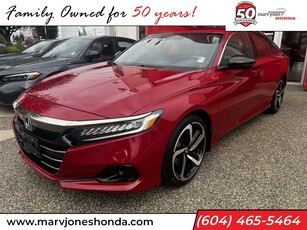 2022 Honda Accord Sedan Sport CVT Sedan *HONDA CERTIFIED*