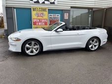 2019 FORD MUSTANG EcoBoost CONVERTIBLE ONE OWNER BT CAM