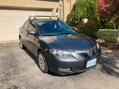 2007 Mazda 3 GS AT With OEM Roof Rack, AUX port, Sunroof, plus Winter Floor Mats