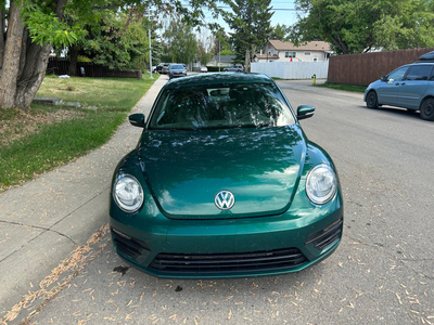 2017 Volkswagen Beetle - dark green