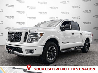 2019 Nissan Titan LEATHER HEATED SEATING | RUNNING BOARDS