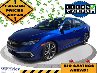 2021 Honda Civic Touring CLEAN CARFAX | ONE OWNER | HEATED FR...