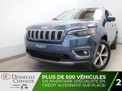 2021 Jeep Cherokee Limited 4X4 UCONNECT 8.4 PO CUIR CAMERA DE RE