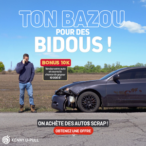 Achat de Véhicule/ We buy scrap cars ☎833-300-9097☎ Grand MTL