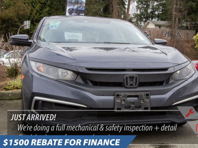 2020 Honda Civic Sedan EX Honda Certified $1500 Rebate for finance