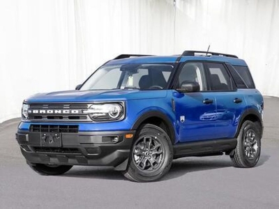 New 2024 Ford Bronco Sport BIG BEND 200A W/LANE KEEP ASSIST for Sale in Regina, Saskatchewan