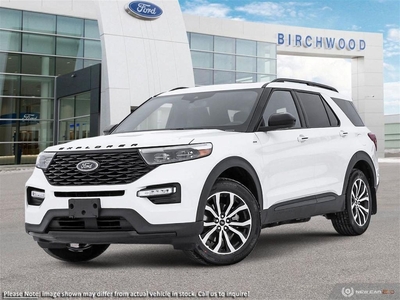 New 2024 Ford Explorer ST-Line Factory Order - Arriving Soon - Moonroof Tow Package Navigation for Sale in Winnipeg, Manitoba