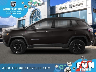 New 2024 Jeep Compass Trailhawk - Sunroof - Leather Seats - $164.98 /Wk for Sale in Abbotsford, British Columbia