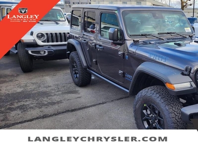 New 2024 Jeep Wrangler 4xe Sport S for Sale in Surrey, British Columbia
