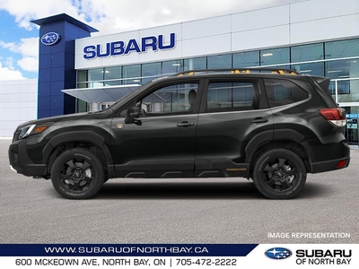 New 2024 Subaru Forester Wilderness - Sunroof - Power Liftgate for Sale in North Bay, Ontario