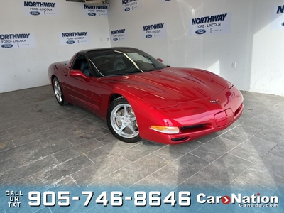 Used 1999 Chevrolet Corvette LEATHER 6 SPEED M/T CUSTOM EXHAUST TWO TOPS for Sale in Brantford, Ontario