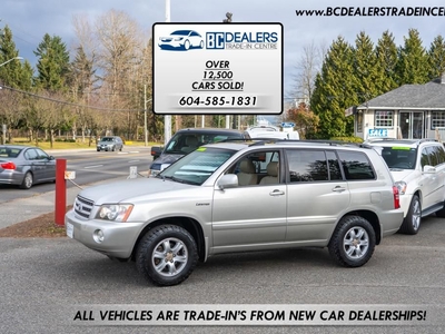 Used 2002 Toyota Highlander LIMITED V6 4x4, Amazing Condition, Local, No Accidents for Sale in Surrey, British Columbia