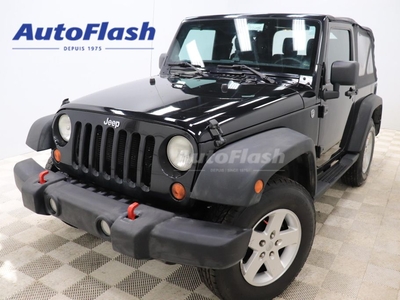 Used 2012 Jeep Wrangler SPORT, V6, BLUETOOTH, CRUISE, TOIT AMOVIBLE for Sale in Saint-Hubert, Quebec