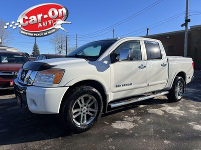 Used 2012 Nissan Titan SL 4x4 V8 SUNROOF LEATHER TONNEAU CERTIFIED for Sale in Ottawa, Ontario