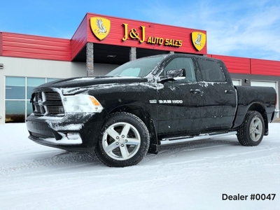 Used 2012 RAM 1500 Sport 4X4 - HEATED/COOLED SEATS- SUNROOF for Sale in Brandon, Manitoba