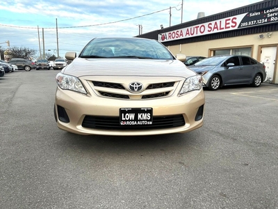 Used 2012 Toyota Corolla AUTO NO ACCIDENT CERTIFIED P-WIINDO H-SEAT B-TOOTH for Sale in Oakville, Ontario