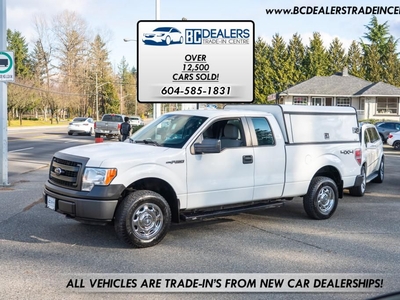 Used 2013 Ford F-150 4x4 SuperCab, 5.0L V8, Local, No Accidents, 161k, Affordable for Sale in Surrey, British Columbia