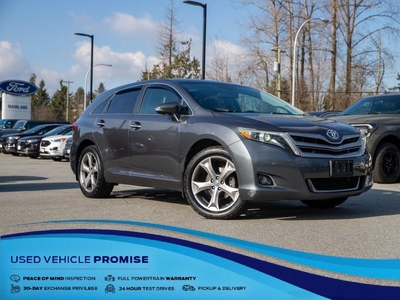 Used 2013 Toyota Venza LOCAL BC, V6, NAV, PANOROOF, LEATHER, PWR TAILGATE for Sale in Surrey, British Columbia