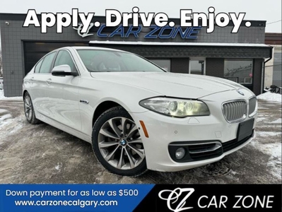 Used 2014 BMW 5 Series 528i xDrive AWD New Tires for Sale in Calgary, Alberta
