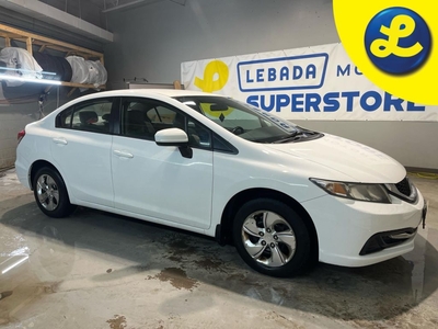 Used 2014 Honda Civic LX * Heated Seats * Remote Keyless Entry * Econ Mode * Power Locks/Windows/Side View Mirrors * Steering Audio/Cruise/Voice Recognition Controls * AM/F for Sale in Cambridge, Ontario