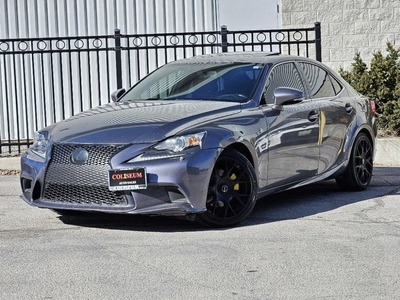 Used 2014 Lexus IS 250 F SPORT-RED LEATHER-SUNROOF-BACK UP CAMERA for Sale in Toronto, Ontario