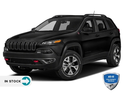 Used 2015 Jeep Cherokee Trailhawk TRAILER TOW GROUP KEYLESS ENTRY for Sale in Barrie, Ontario
