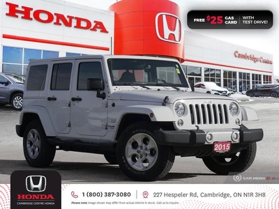 Used 2015 Jeep Wrangler Unlimited Sahara for Sale in Cambridge, Ontario