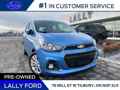 Used 2016 Chevrolet Spark 1LT CVT LT, Moonroof, Auto, Low Kms!! for Sale in Tilbury, Ontario