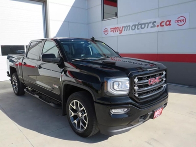 Used 2017 GMC Sierra 1500 SLT (**ALL TERRAIN**AUTOMATIC**AIR CONDITION**LEATHER**SUNROOF**HEATED SEATS**HEATED STEERING WHEEL**ALLOYS**4X4**BLUETOOTH**REMOTE START**POWER SEATS**DUAL CLIMATE CONTROL**WIRELESS CHARGING**USB & AUX**ADJUSTABLE PEDAL**RUNNING BOARDS**) for Sale in Tillsonburg, Ontario