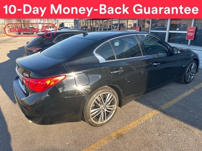 Used 2017 Infiniti Q50 3.0T AWD w/ Rearview Cam, Bluetooth, Nav for Sale in Toronto, Ontario