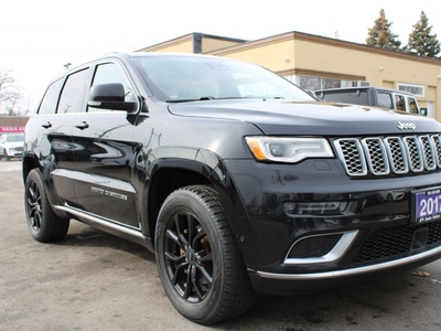 Used 2017 Jeep Grand Cherokee 4WD 4dr Summit for Sale in Brampton, Ontario