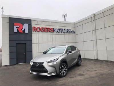 Used 2017 Lexus NX 200t AWD - NAVI - SUNROOF - RED LEATHER - F-SPORT for Sale in Oakville, Ontario