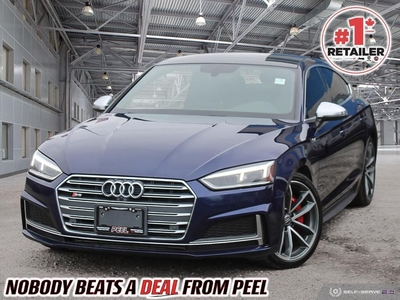 Used 2018 Audi S5 Sportback Technik 3.0L Turbo LOADED Pano Roof AWD for Sale in Mississauga, Ontario