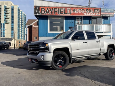 Used 2018 Chevrolet Silverado 1500 LTZ Crew Cab Z71 4x4 **Leather/5.3L/Sunroof** for Sale in Barrie, Ontario