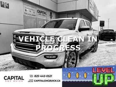 Used 2018 GMC Sierra 1500 Crew Cab SLT * HEATED SEATS * FRONT BENCH * 5.3L V8 * for Sale in Edmonton, Alberta