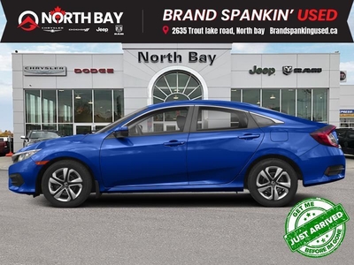Used 2018 Honda Civic LX - Premium Audio - Bluetooth - $147 B/W for Sale in North Bay, Ontario