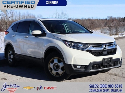 Used 2018 Honda CR-V EX-L AWD LEATHER HEATED SEATS for Sale in Orillia, Ontario