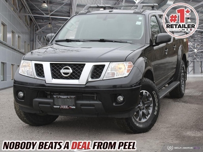 Used 2018 Nissan Frontier Pro -4X Crew Cab Heated Leather Cover 4X4 for Sale in Mississauga, Ontario