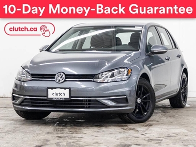 Used 2018 Volkswagen Golf Trendline w/ Apple CarPlay & Android Auto, Cruise Control, A/C for Sale in Toronto, Ontario