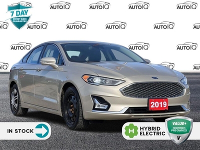 Used 2019 Ford Fusion Energi Titanium SUPER LOW MILEAGE HEATED AND COOLED SEATS SUNROOF for Sale in Kitchener, Ontario