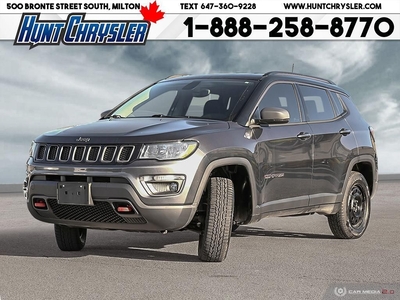 Used 2019 Jeep Compass TRAILHAWK 4X4 LTHR NAVI HTD STS RMT STRT for Sale in Milton, Ontario
