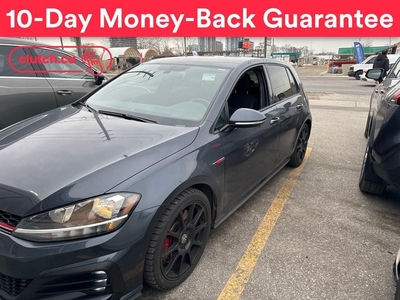 Used 2019 Volkswagen Golf GTI 5-Door w/ Apple CarPlay & Android Auto, Bluetooth, Rearview Cam for Sale in Toronto, Ontario
