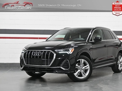 Used 2020 Audi Q3 Progressiv S-Line Brown Leather Panoramic Roof Digital Dash for Sale in Mississauga, Ontario