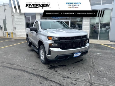 Used 2020 Chevrolet Silverado 1500 Work Truck TRAILERING PACKAGE NO ACCIDENTS REAR VIEW CAMERA TOUCHSCREEN DISPLAY l 4WD for Sale in Wallaceburg, Ontario